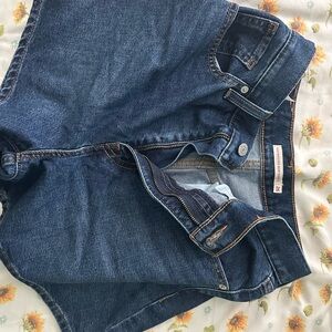 Levi's Blue Denim Shorts Casual Style